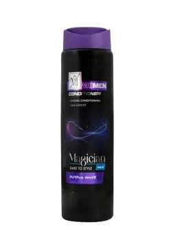 نرم کننده مناسب انواع مو حاوی روغن آرگان مدل Magician Purple Wave مای 400 میلی لیتری