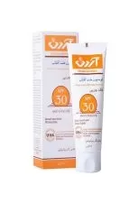 کرم ضدآفتاب spf۳۰ فاقد چربی و ضد آب آردن ۷۵ میلی لیتری