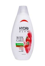 شامپو بدن کرمی با رایحه ماست و توت فرنگی هیدرودرم ۵۰۰ میلی لیتری
