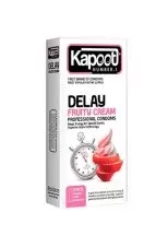 کاندوم Delay fruity cream تاخیری کاپوت ۱۲ عددی