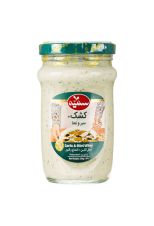 کشک سیر و نعناع سمیه شیشه ۲۳۰ گرمی