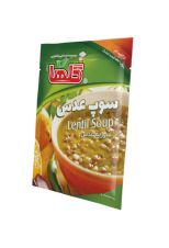 سوپ نیمه آماده عدس گلها ۷۰ گرم