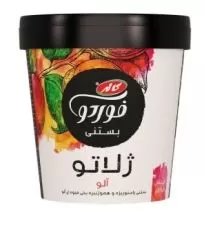 بستنی ژلاتو با طعم آلو کاله لیوانی ۴۰۰ میلی لیتری