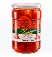 کنسرو گوجه گیلاسی تاکسا شیشه ۶۶۰ گرمی