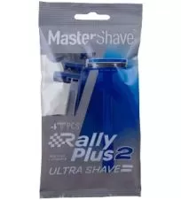 مستر شیو خودتراش مردانه ۲ تیغه مدل Rally Plus ۲ بسته ۴ عددی