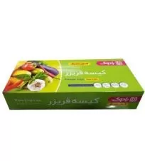کیسه فریزرآسان مصرف ۳۵x۲۵ سانتی‌متر بادوک ۲۰۰ عددی