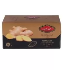 چای سیاه با طعم زنجبیل تی بگ گلستان ۲۵ عددی
