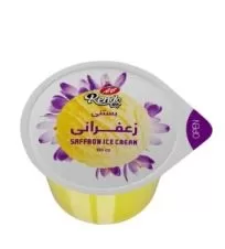 بستنی با طعم زعفران کاله لیوانی ۵۰ گرمی