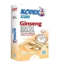 کاندوم تاخیری مدل Ginseng کدکس بسته ۱۲ عددی