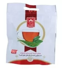 چای سیاه کیسه ای ساده خانواده دبش ۵۰ عددی