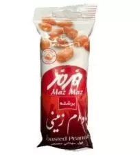 بادام زمینی برشته مزمز ۴۰ گرمی