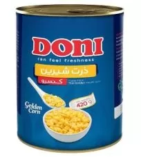 کنسرو ذرت شیرین دونی ۳۷۰ گرمی