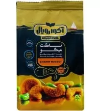 ناگت ۷۰% گوشت میگو اکوارویال ۲۵۰ گرمی