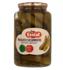 خیارشور معمولی اصالت شیشه ۱۲۶۰ گرمی