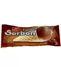 بستنی قیفی با طعم کاکائو سوربن ۷۰ گرمی