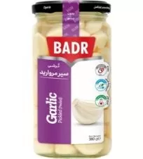 ترشی سیر مروارید بدر ۳۸۰ گرمی