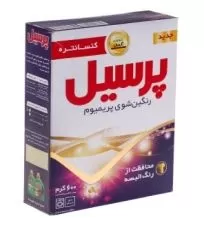 پودر ماشین لباسشویی رنگین شوی پرسیل پریمیوم ۶۰۰ گرمی