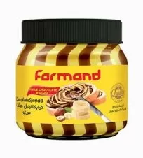 شکلات صبحانه دورنگ با طعم دبل چاکلت و موز فرمند ۲۰۰ گرمی