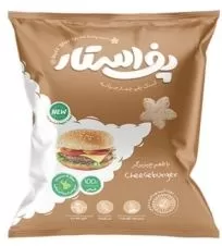 پف استار اسنک چهار جوانه با طعم چیزبرگر ۵۰ گرم