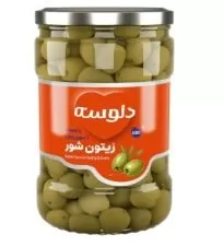 زیتون شور سوپر ویژه دلوسه ۶۸۰ گرمی