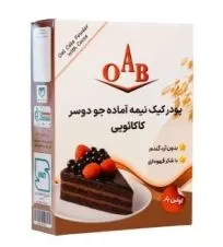 پودر کیک نیمه آماده جو دوسر با طعم کاکائو اُ.آ.ب ۴۰۰ گرمی