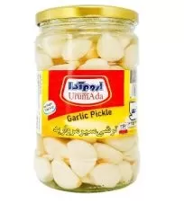 ترشی سیر مروارید اروم آدا شیشه ۶۴۰ گرمی