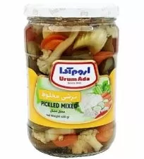 ترشی مخلوط اروم آدا ۶۵۰ گرمی