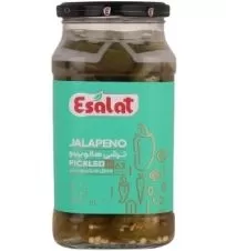 ترشی فلفل هالوپینو اسلایس اصالت شیشه ۵۷۰ گرمی