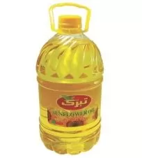 روغن مخصوص پخت و پز آفتابگردان تبرک ۵ لیتری