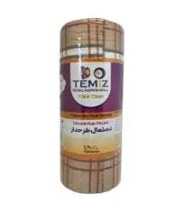 دستمال پاک کننده شیشه و سطوح قابل شستشو ابعاد ۳۳ * ۲۷ سانتی متر تمیز ۱۰ عددی