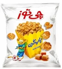پاپ کرن با طعم کارامل چی توز ۱۰۵ گرمی