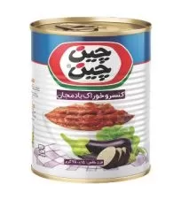 کنسرو خوراک بادمجان چین چین ۳۸۰ گرمی