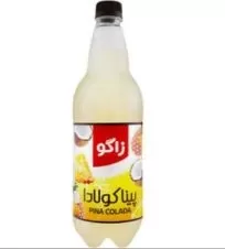 نوشیدنی گازدار با طعم سیب ، نارگیل و آناناس زاگو ۱ لیتری