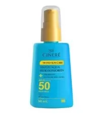 کرم ضد آفتاب SPF ۵۰ فلوئید رنگی بژ روشن مناسب پوست های مستعد آکنه سینره ۵۰ میلی لیتری