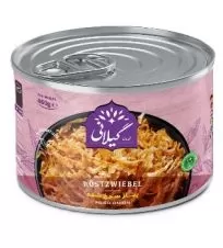 کنسرو پیاز سرخ شده گیلانی ۲۰۰ گرمی