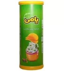 چیپس با طعم خامه و سبزیجات یامی ۱۸۰ گرمی