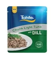 تن ماهی شویدی تحفه  پاکتی ۱۲۰ گرمی
