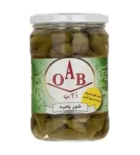 ترشی شور بامیه اُ.آ.ب ۶۷۰ گرمی