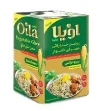 روغن جامد طلایی حاوی امگا۳ اویلا ۵ لیتری