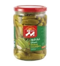 خیارشور ممتاز برتر شیشه ۶۷۰ گرمی