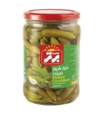 خیارشور ویژه برتر شیشه ۶۷۰ گرمی