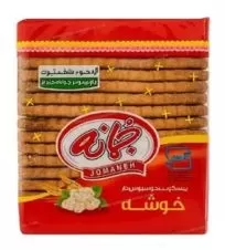 بیسکوییت جو سبوس دار حاوی شهد توت،شیره خرما و جوانه گندم جمانه ۱۰۰۰ گرمی