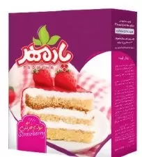 پودر کیک با طعم توت فرنگی پادمهر ۵۰۰ گرمی