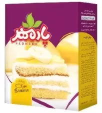 پودر کیک با طعم موز پادمهر ۵۰۰ گرمی