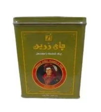 چای سیاه شکسته با طعم هل زرین قوطی ۴۵۰ گرمی