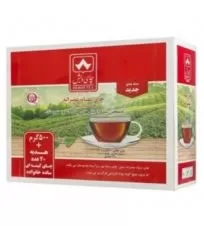 چای سیاه نیم ریز ۵۰۰ گرمی به همراه چای کیسه ای دبش ۲۰ عددی