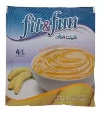 دسر با طعم موز فیت و فان ۱۱۰ گرمی