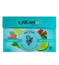 دمنوش گیاهی مخلوط بابونه و نعنا فلفلی رستنی ۱۴ عددی