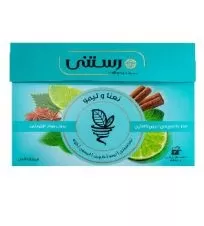 دمنوش گیاهی مخلوط نعنا و لیمو رستنی ۱۴ عددی