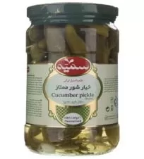 خیارشور ممتاز سمیه شیشه ۶۸۰ گرمی